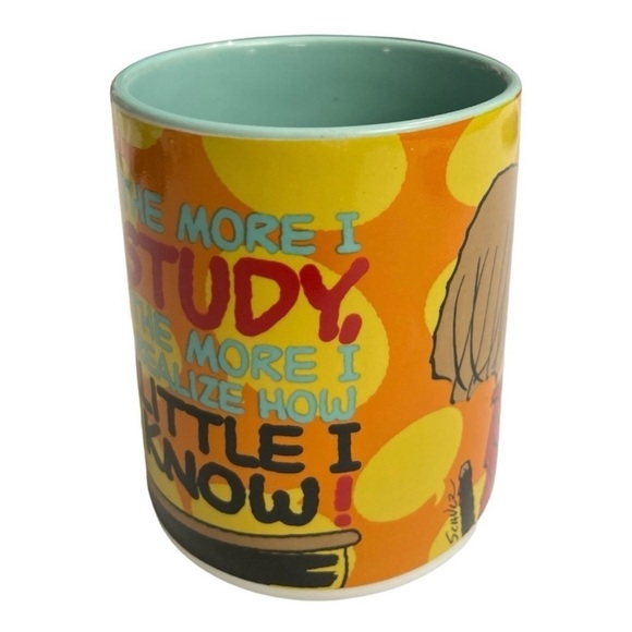 PEANUTS Coffee Cup/Mug
Peppermint Patty "The More I Study, The more I Realize.. - Picture 2 of 11